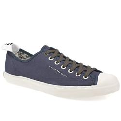 G-Star Raw Male G-star Raw Graduate Mortar Fabric Upper Fashion Trainers in Blue, Grey