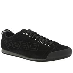 G-Star Raw Male G-Star Raw Stamp Mash Suede Upper Fashion Trainers in Black