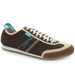 G-Star Raw Male G-star Raw Stamp Maul Fabric Upper Fashion Trainers in Dark Brown