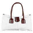 White Leather Handbag