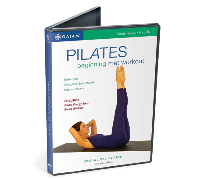 gaiam Pilates Beginning Mat Workout DVD