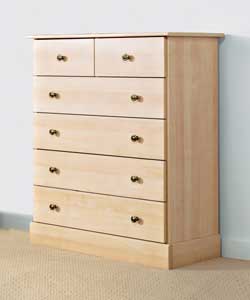 Gainsborough Maple 4 Plus 2 Drawer Chest