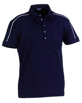 galvin green In Season 09 Jerome Polo Shirt Black/White