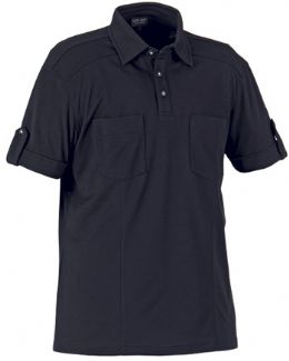 JAVA MENS GOLF SHIRT BLACK / X-LARGE