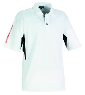 Jimmy Polo Shirt White/Black