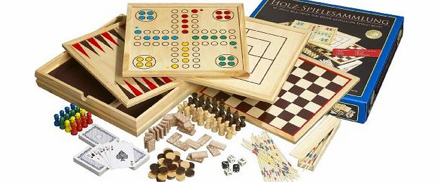 Game Compendium 10 Philos 9960 - Wooden Game Compendium 10