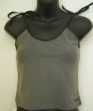 Black tankini beach top. Size 8/10