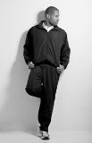 Mens black tracksuit