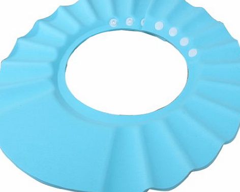 Gaorui Baby Kids Children Shampoo Bath Bathing Shower Cap Hat Wash Hair Shield Hat-Blue