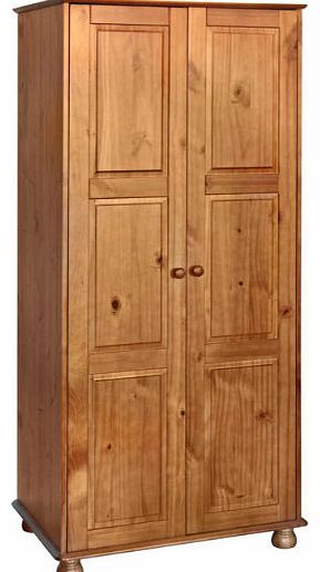 Dovedale 2 Door Pine Wardrobe