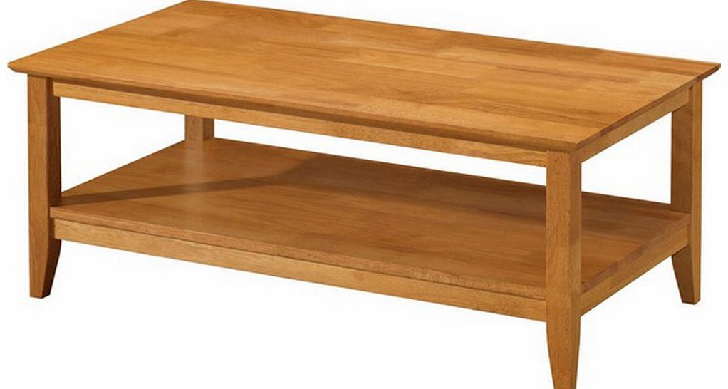 Hampton Natural Oak Finish Coffee Table