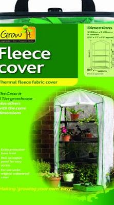 Gardman 4 Tier Mini Greenhouse Fleece Cover (69cm W x 49cm D x 159cm tall)