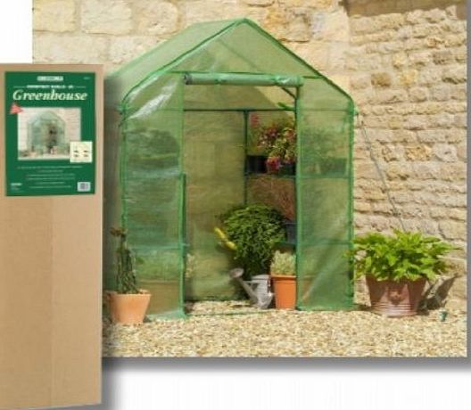 Gardman Compact Walk-in Greenhouse Including Shelving