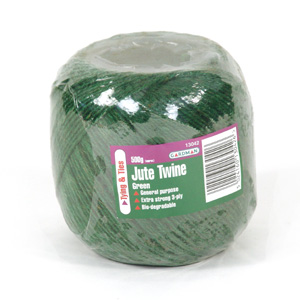 Jute Twine Green. 500g Ball