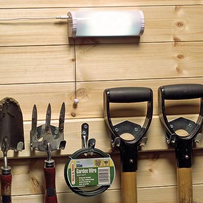 Solar Powered Shed Light