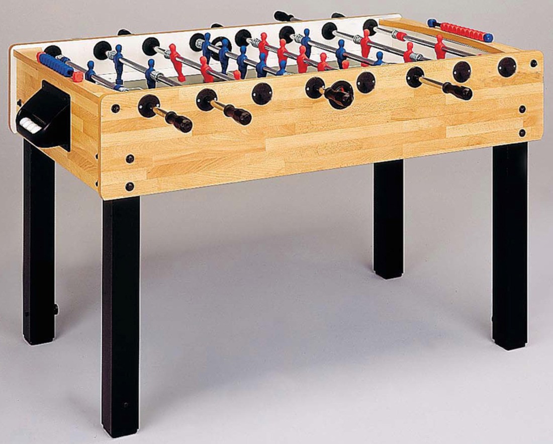 Garlando G-100 Football Table with Beech Finish