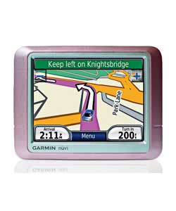 Garmin Nuvi 250 Pink UK and Europe