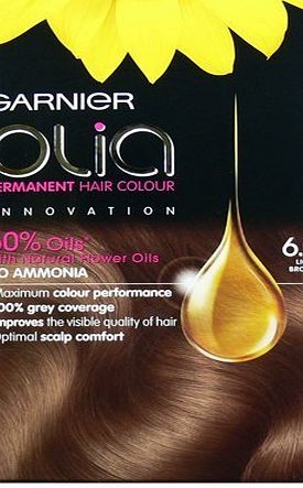 Garnier Olia Permanent Hair Colour 6.0 Light Brown