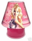 GATEYS GOODS AND GIFTS PINK BARBIE BEDSIDE LIGHT LAMP