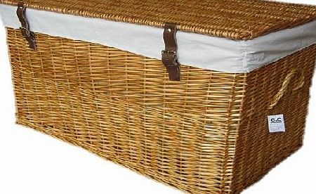 GC STORAGE TRUNK CHEST BLANKET TOY BOX HAMPER