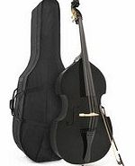 Gear4music 3/4 (Jazz) Size Double Bass in BLACK