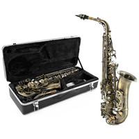 Gear4Music Alto Saxophone by Gear4music Vintage