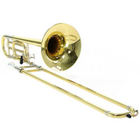 Deluxe Bb/F Tenor Trombone by Gear4music