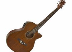 Deluxe Single Cut Elec Acoustic Guitar by