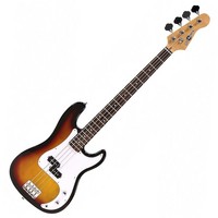 Gear4Music Electric G-4 Bass Guitar SUNBURST