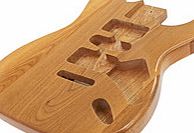 Gear4Music Electric Guitar Body Natural Ash