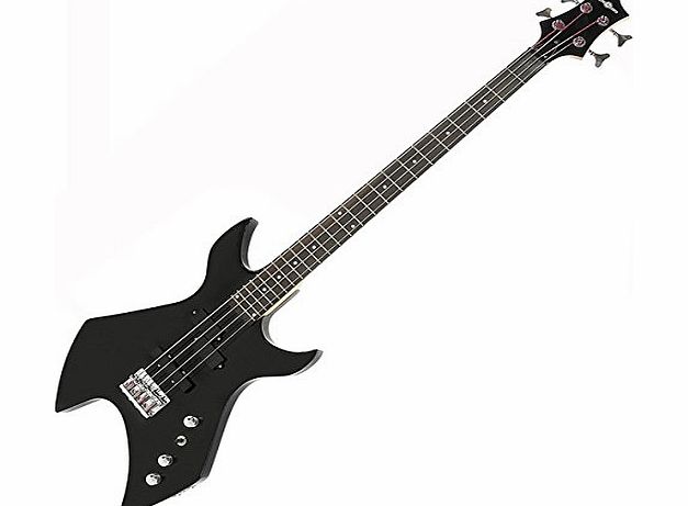 Gear4Music Harlem Bass Guitar by Gear4music Black