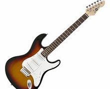 Gear4Music LA Electric Guitar by Gear4music Sunburst - Ex