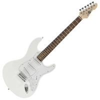 Gear4Music LA Electric Guitar by Gear4music White