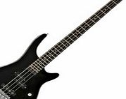 Gear4Music Miami Bass Guitar by Gear4music Black - Ex Demo