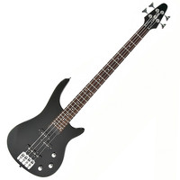 Gear4Music Miami Bass Guitar by Gear4music Black