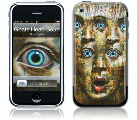 Gelaskins iPhone 1st Gen GelaSkin Goats Head Soup by Ron