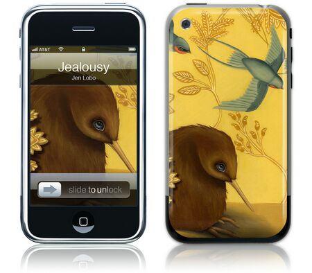 Gelaskins iPhone 1st Gen GelaSkin Jealousy by Jen Lobo