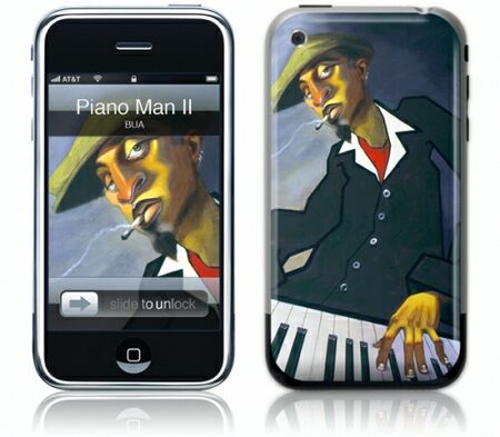 Gelaskins iPhone 1st Gen GelaSkin Piano Man II by BUA