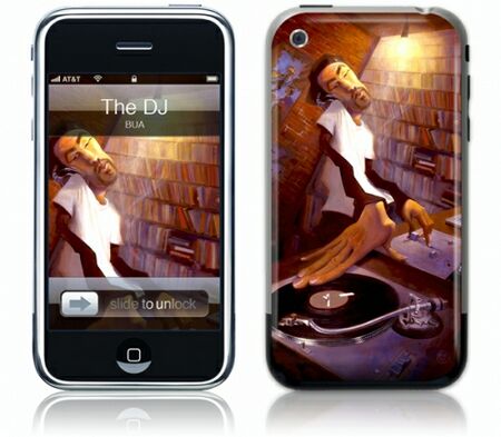 Gelaskins iPhone 1st Gen GelaSkin The DJ by BUA