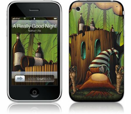 Gelaskins iPhone 3G 2nd Gen GelaSkin A Really Good Night