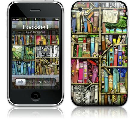 Gelaskins iPhone 3G 2nd Gen GelaSkin Bookshelf by Colin