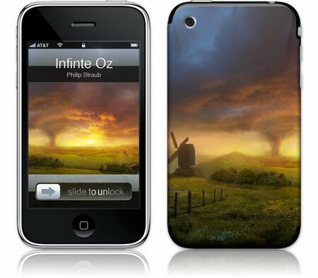 Gelaskins iPhone 3G 2nd Gen GelaSkin Infinite Oz by Philip