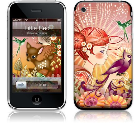 Gelaskins iPhone 3G 2nd Gen GelaSkin Little Red by