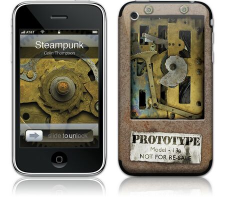 Gelaskins iPhone 3G 2nd Gen GelaSkin Steampunk by Colin