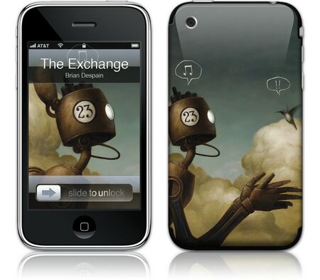 Gelaskins iPhone 3G 2nd Gen GelaSkin The Exchange by Brian