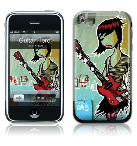 GelaSkins iPhone GelaSkin Guitar Hero by Aaron Kraten