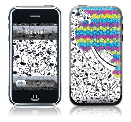 GelaSkins iPhone GelaSkin Seismic by We Kill You