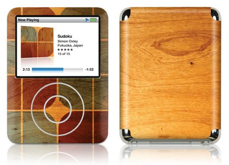 GelaSkins iPod 3rd Nano Video GelaSkin Sudoku by Simon Oxley