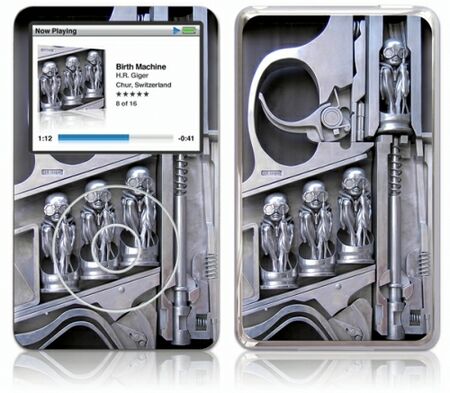 Gelaskins iPod Classic GelaSkin Birth Machine by H.R. Giger