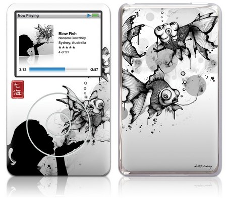 Gelaskins iPod Classic GelaSkin Blow Fish by Nanami Cowdroy